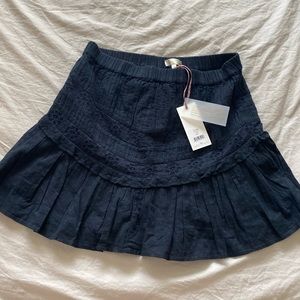 NWT never worn LoveShack Fancy Cove Mini Skirt